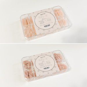 APRES NEUTRALS GEL-X TIPS Bundle - Maisie Medium Coffin & Lia Short Stiletto